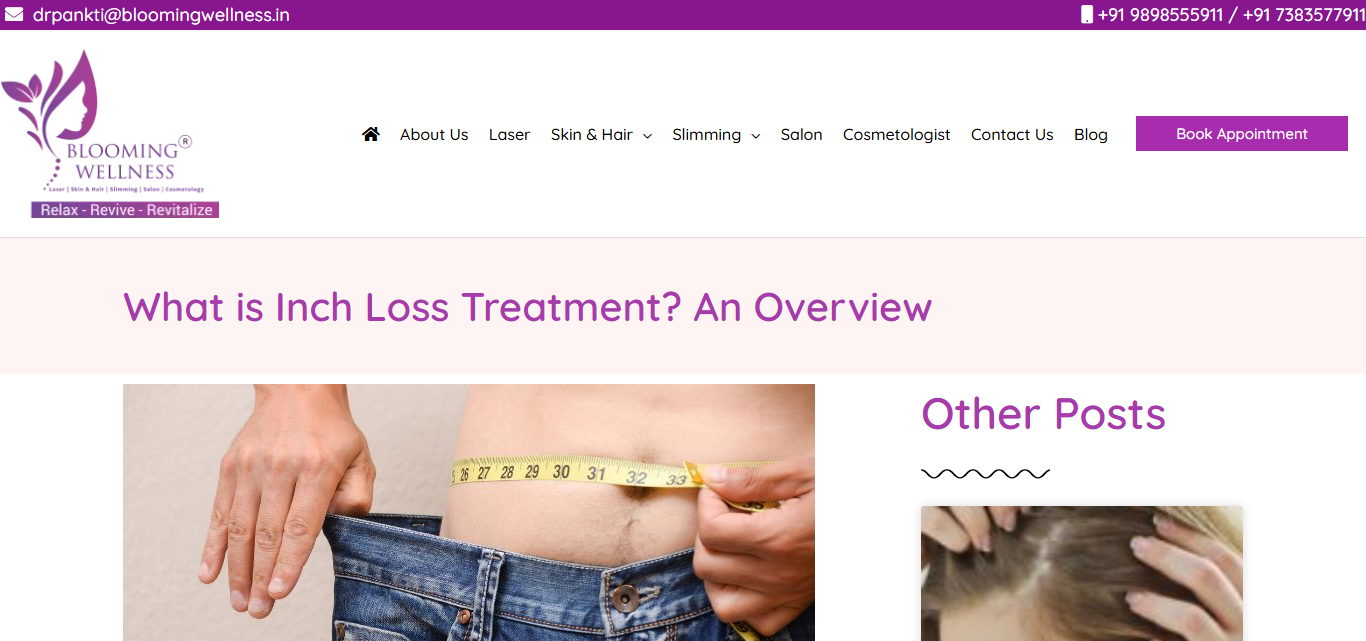 Blooming Wellness – Technology-Driven Inch Loss